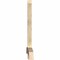 Ekena Millwork Bellingham Rough Sawn Timber Gable Bracket, Douglas Fir, 96"W x 56"H x 4"D x 6"F, 14/12 Pitch GBW096X56X0406BEL00RDF - alternate 2